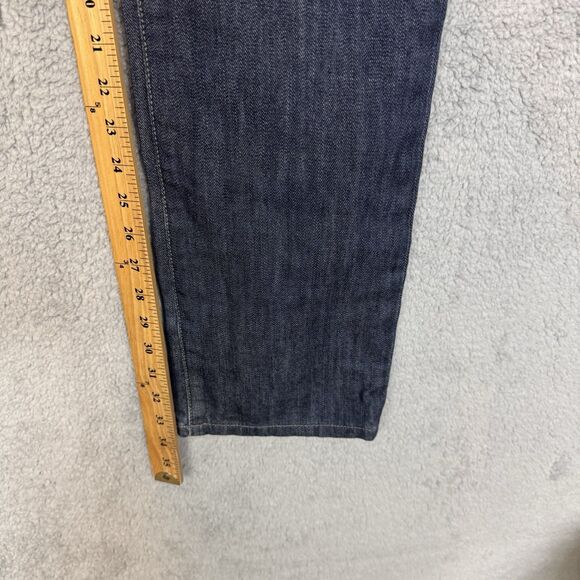 Joes‎ Jeans Mens 30x34 Blue Straight Slim Fit Dark Wash Narrow Stretch Brixton - Picture 4 of 10
